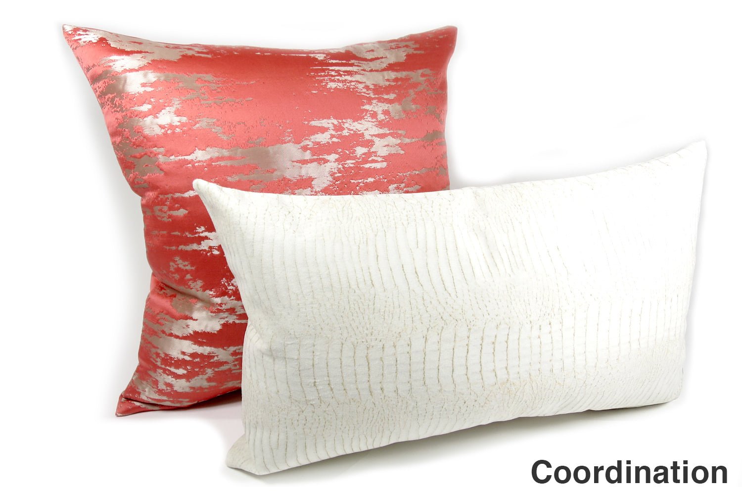 The FLAIR フレイ クッションカバー シャーベットオレンジ 45×45cm - HOUSE OF JAPAN Shop