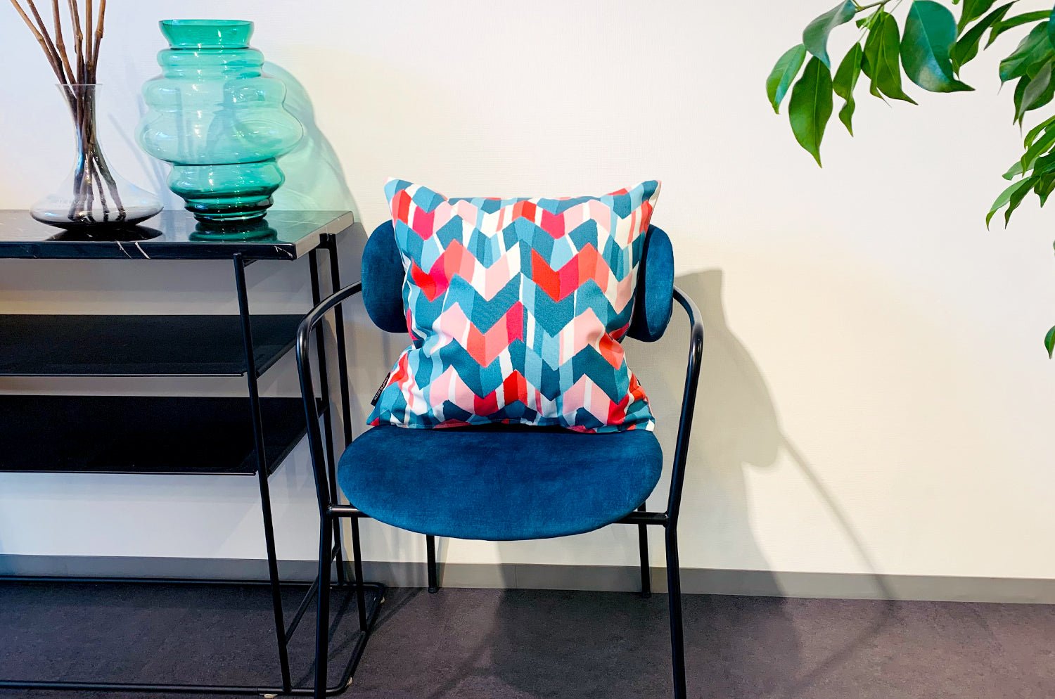 The Flash Multi Outdoor&Indoor fabric フラッシュマルチ 撥水クッションカバー 45×45cm - HOUSE OF JAPAN Shop