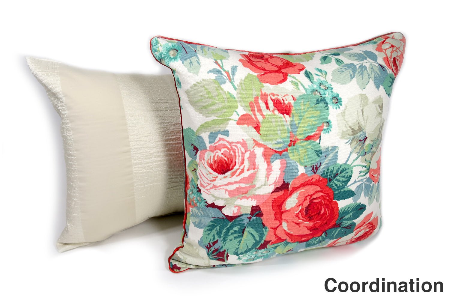 The Floral by Sanderson イギリス製 クッションカバー 45×45cm - HOUSE OF JAPAN Shop