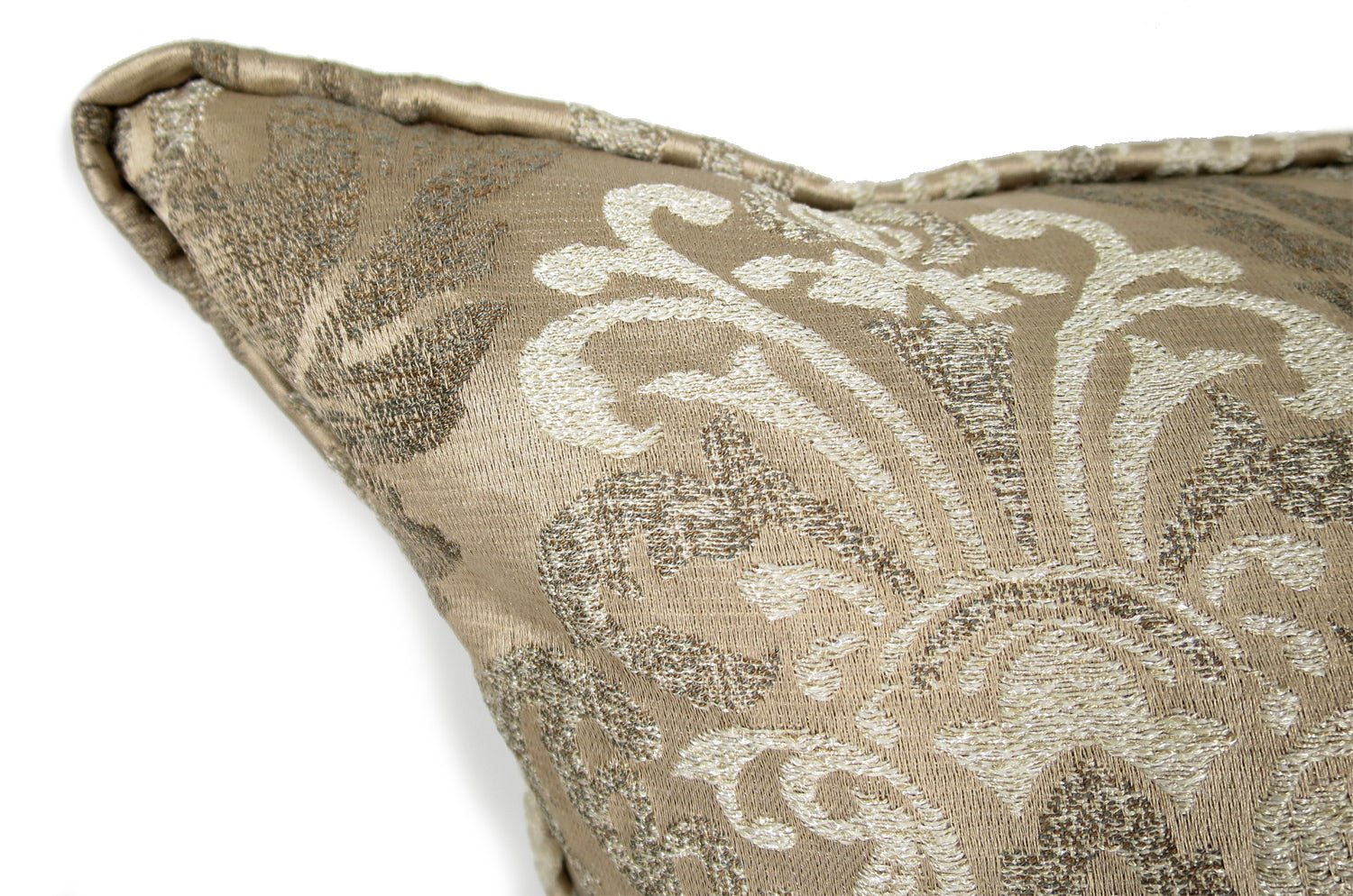 The Florence フィレンツェ クッションカバー ミルクココア 50×50cm - HOUSE OF JAPAN Shop