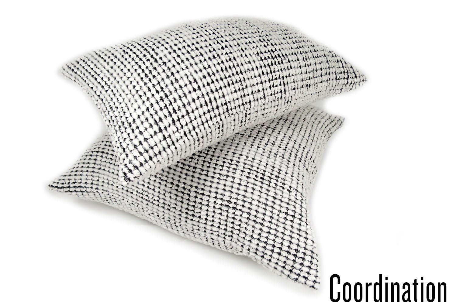The Fluffiness フラッフィネス クッションカバー Black&white 50×50cm - HOUSE OF JAPAN Shop