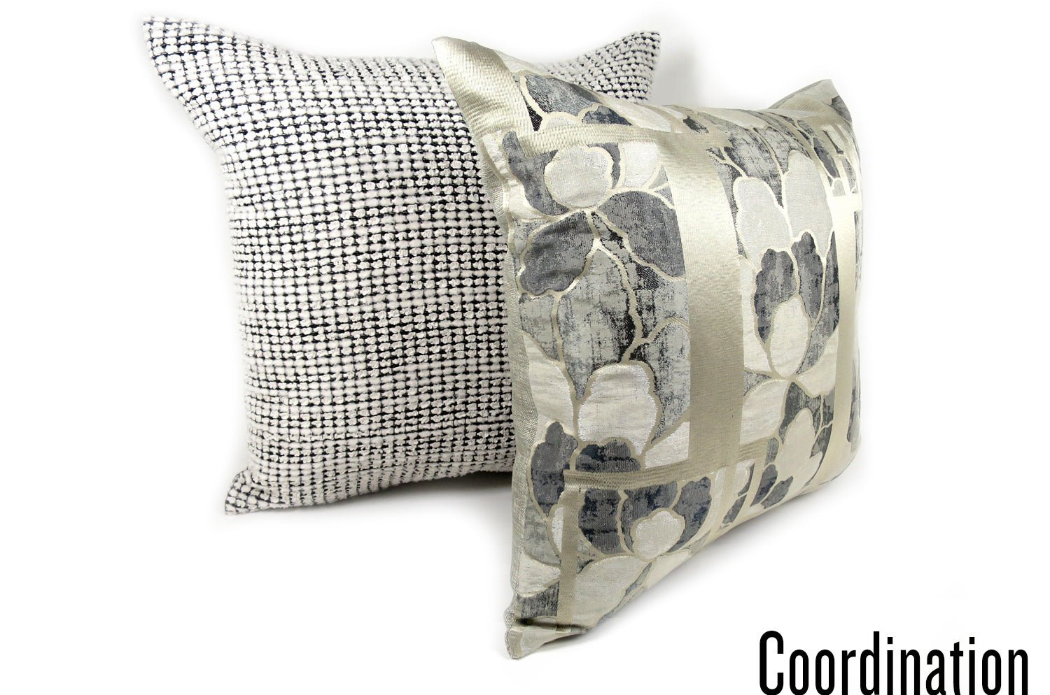 The Fluffiness フラッフィネス クッションカバー Black&white 50×50cm - HOUSE OF JAPAN Shop