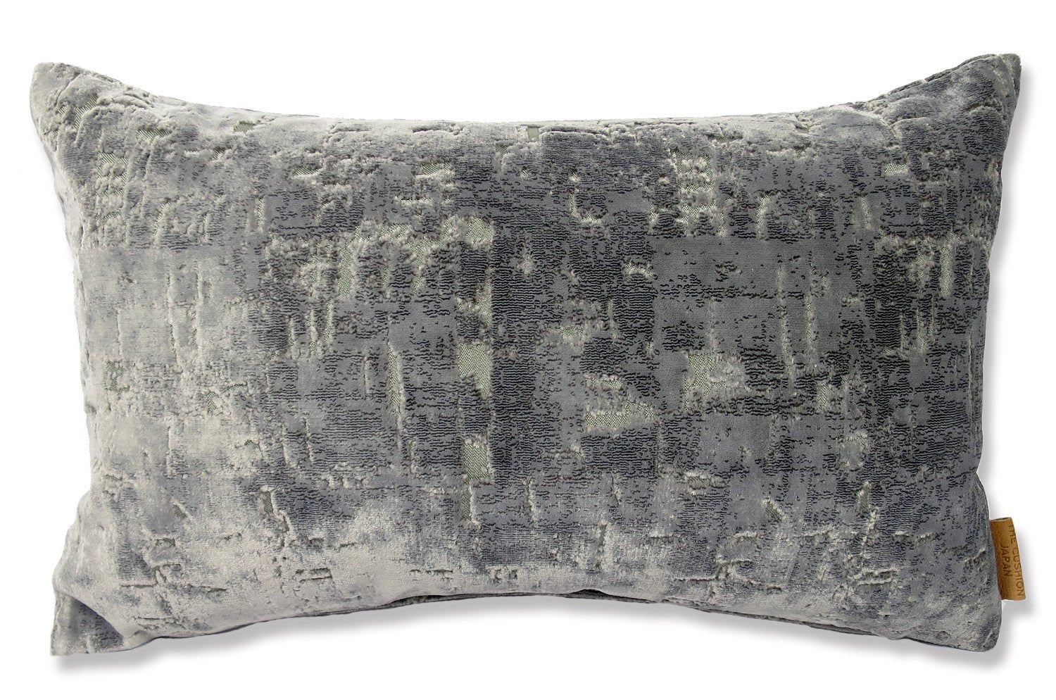 The GAVI アルマーニカーザ ガーヴィ ベルベットクッション(グレー) 48×30cm 中材付 - HOUSE OF JAPAN Shop