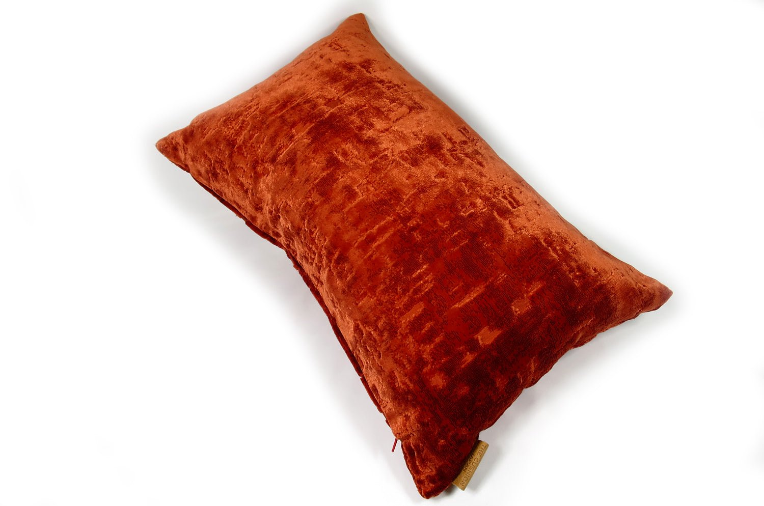The GAVI アルマーニカーザ ガーヴィ ベルベットクッション(オレンジ) 48×30cm 中材付 - HOUSE OF JAPAN Shop
