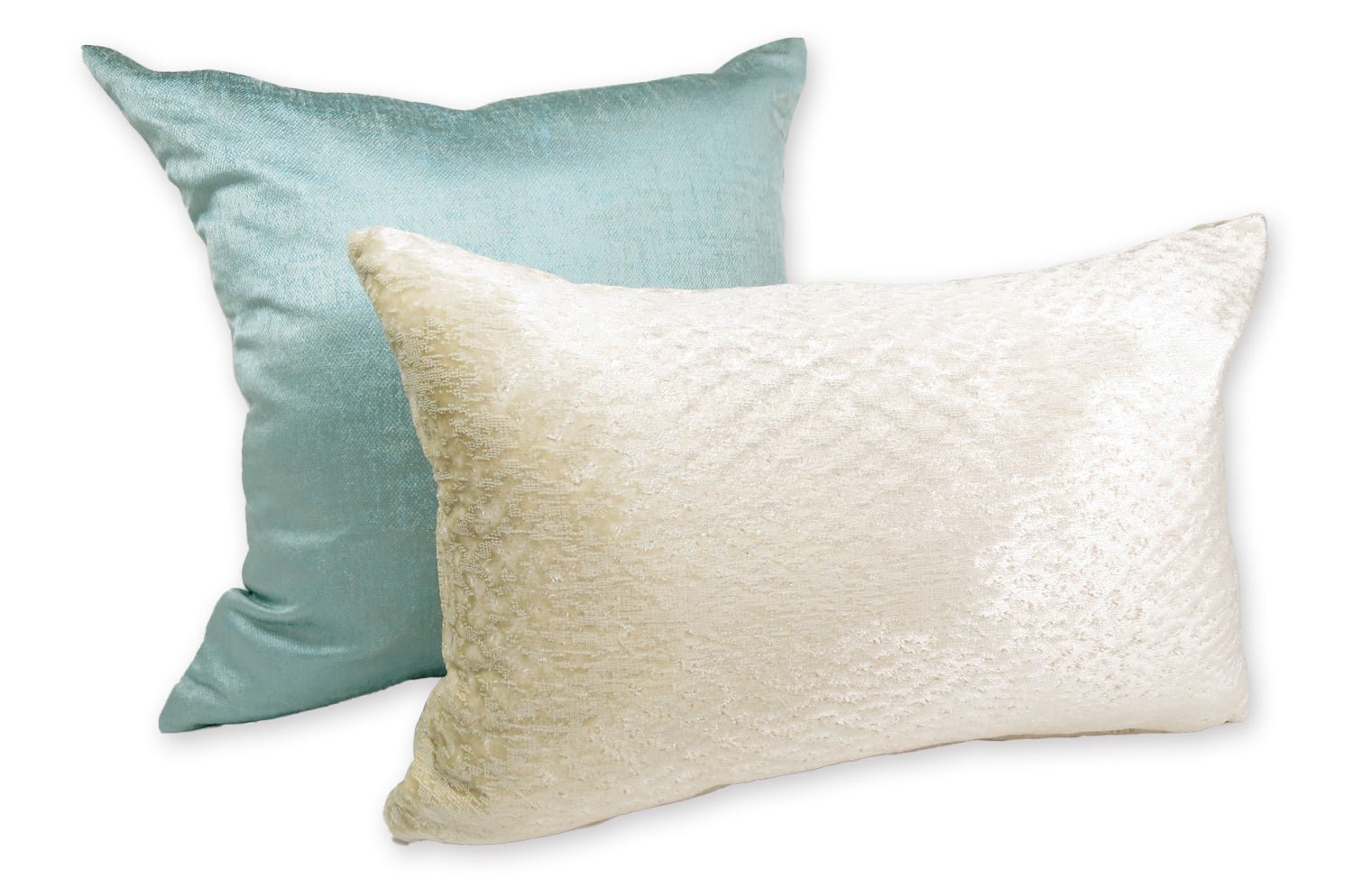 The Gilda ジルダ ベルベット クッション (パール) 45×30cm 中材付 - HOUSE OF JAPAN Shop