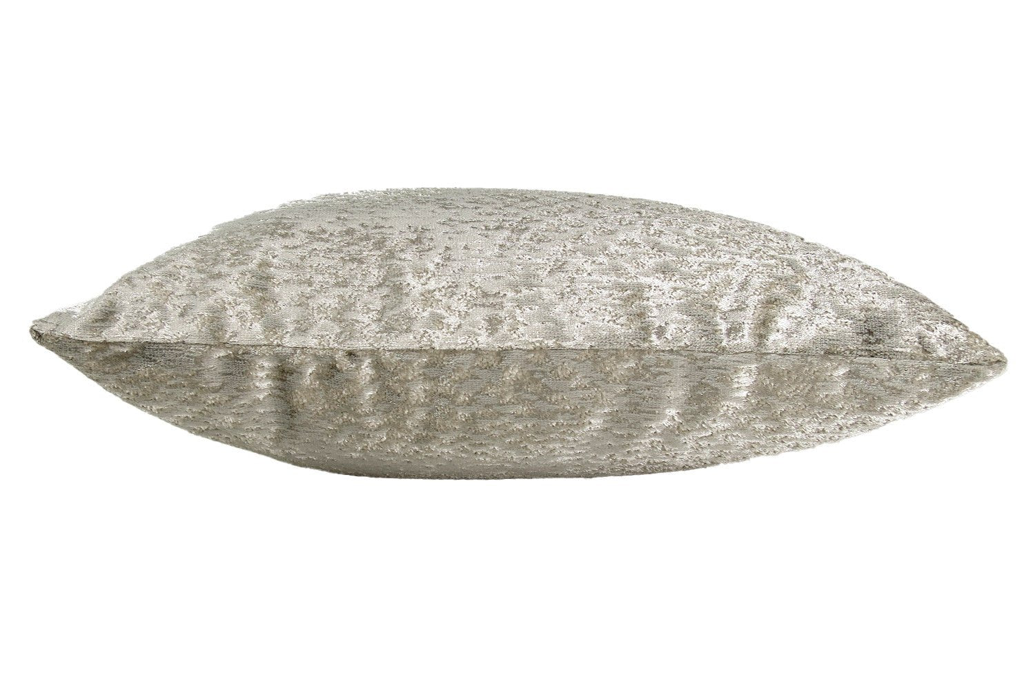 The Gilda ジルダ ベルベット クッション (シルバーベージュ) 45×30cm 中材付 - HOUSE OF JAPAN Shop