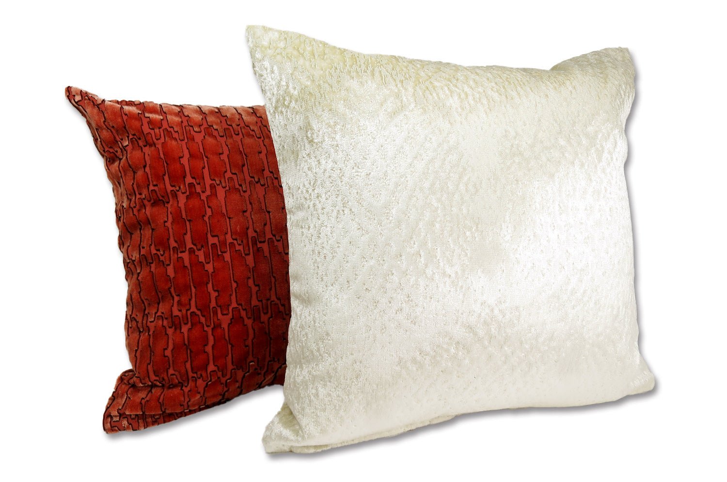 The Gilda ジルダ ベルベット クッションカバー (パール) 45×45cm - HOUSE OF JAPAN Shop