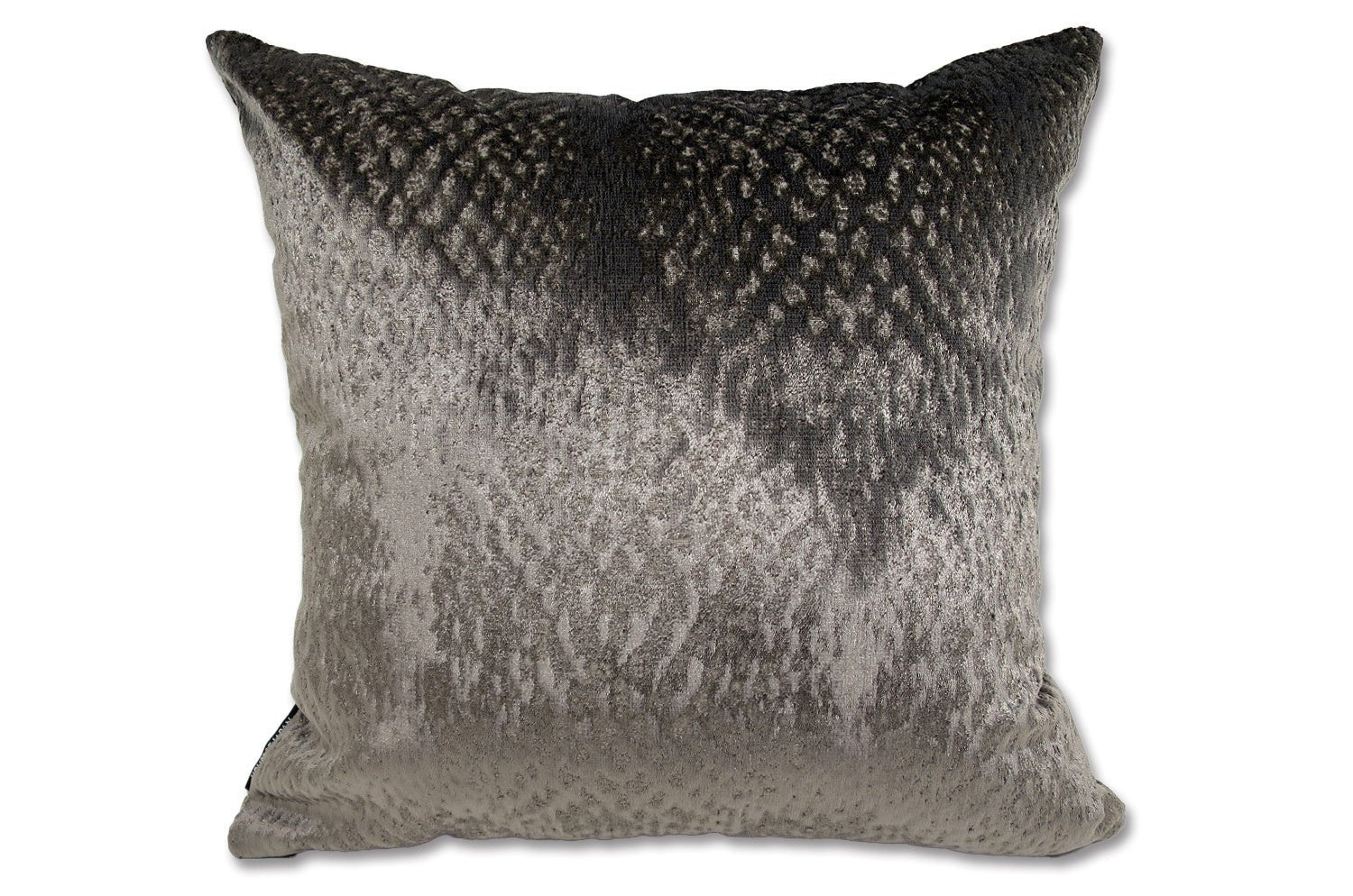 The Gilda ジルダ ベルベット クッションカバー (チャコール) 45cm×45cm - HOUSE OF JAPAN Shop