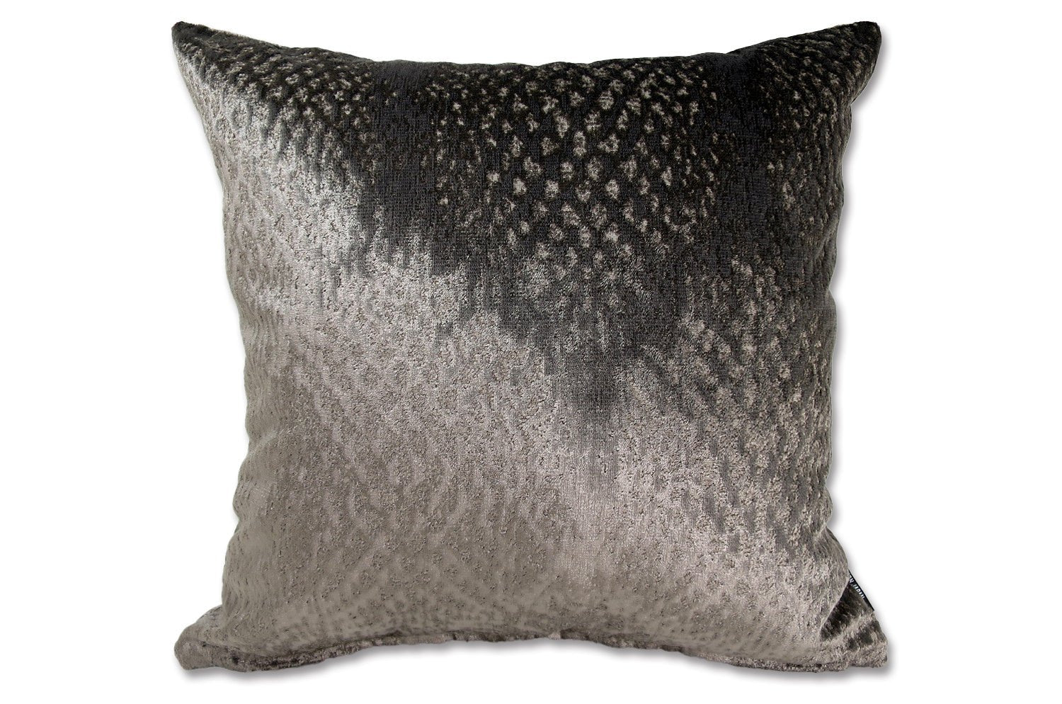 The Gilda ジルダ ベルベット クッションカバー (チャコール) 45cm×45cm - HOUSE OF JAPAN Shop