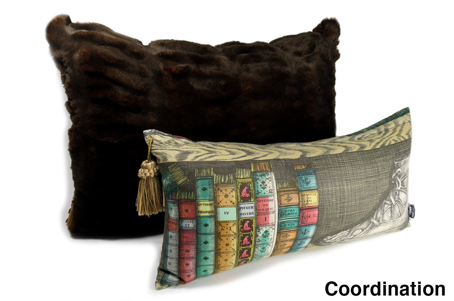 The Glamorous グラマラス エコファー 横長クッション 55×37cm 中材付 - HOUSE OF JAPAN Shop