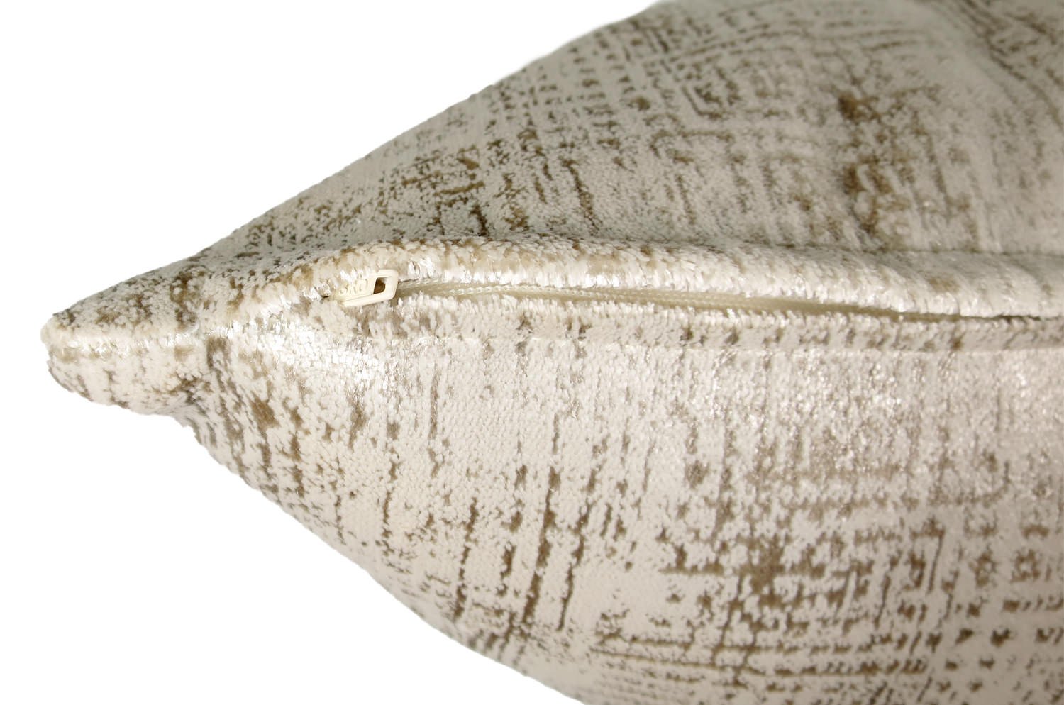 The Gloria グロリア ベルベット クッション (クリーム) 45×25cm 中材付 - HOUSE OF JAPAN Shop