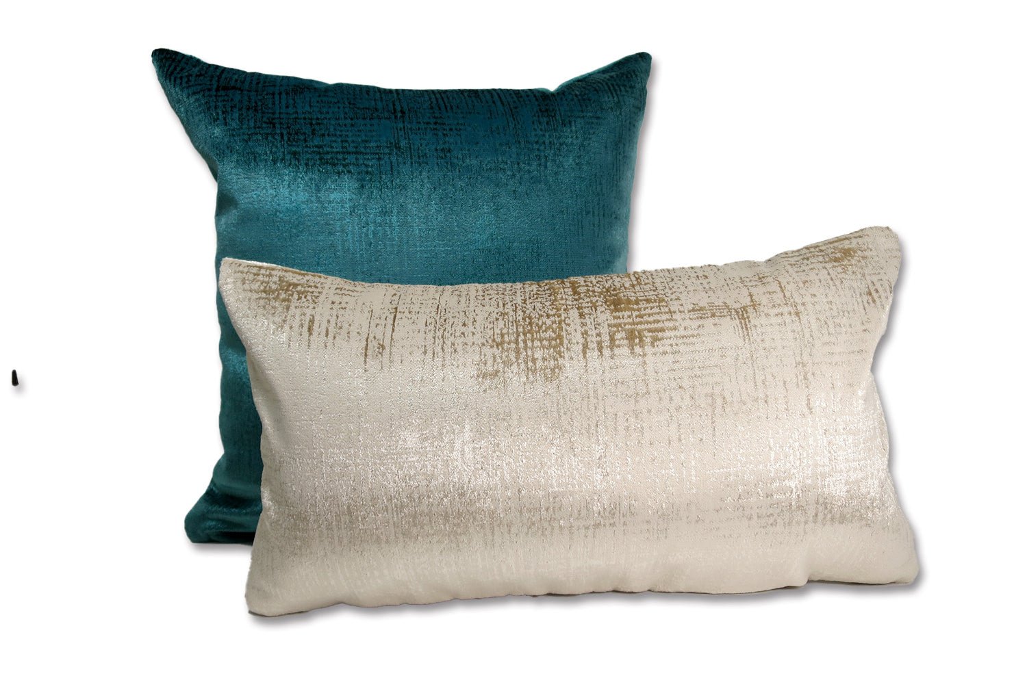 The Gloria グロリア ベルベット クッション (クリーム) 45×25cm 中材付 - HOUSE OF JAPAN Shop