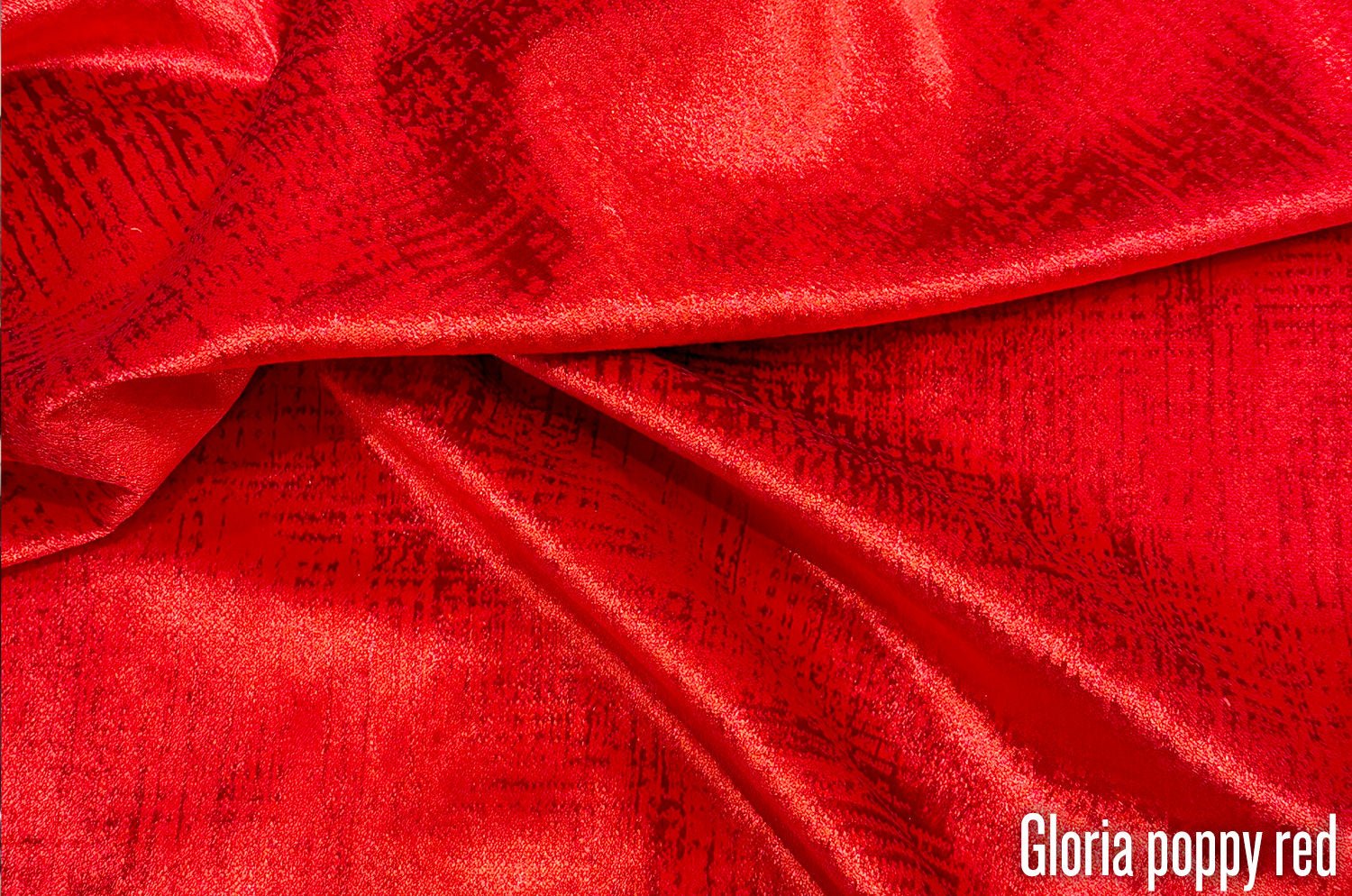 The Gloria グロリア ベルベット クッション (ポピーレッド) 45×30cm 中材付 - HOUSE OF JAPAN Shop