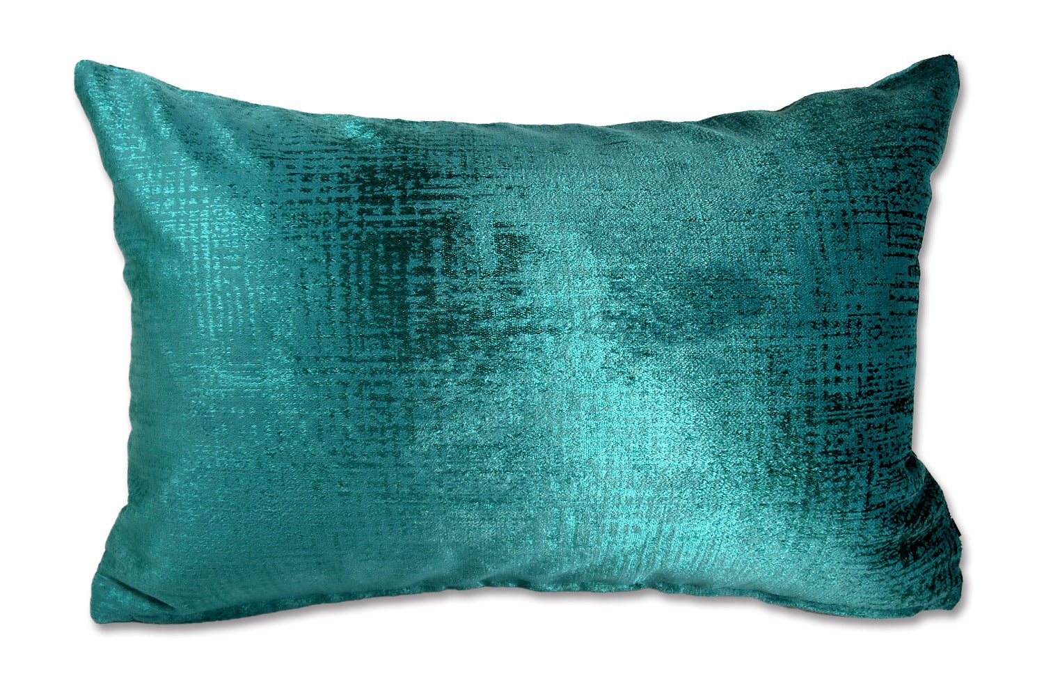 The Gloria グロリア ベルベットクッション (ピーコックグリーン) 45×30cm 中材付 - HOUSE OF JAPAN Shop