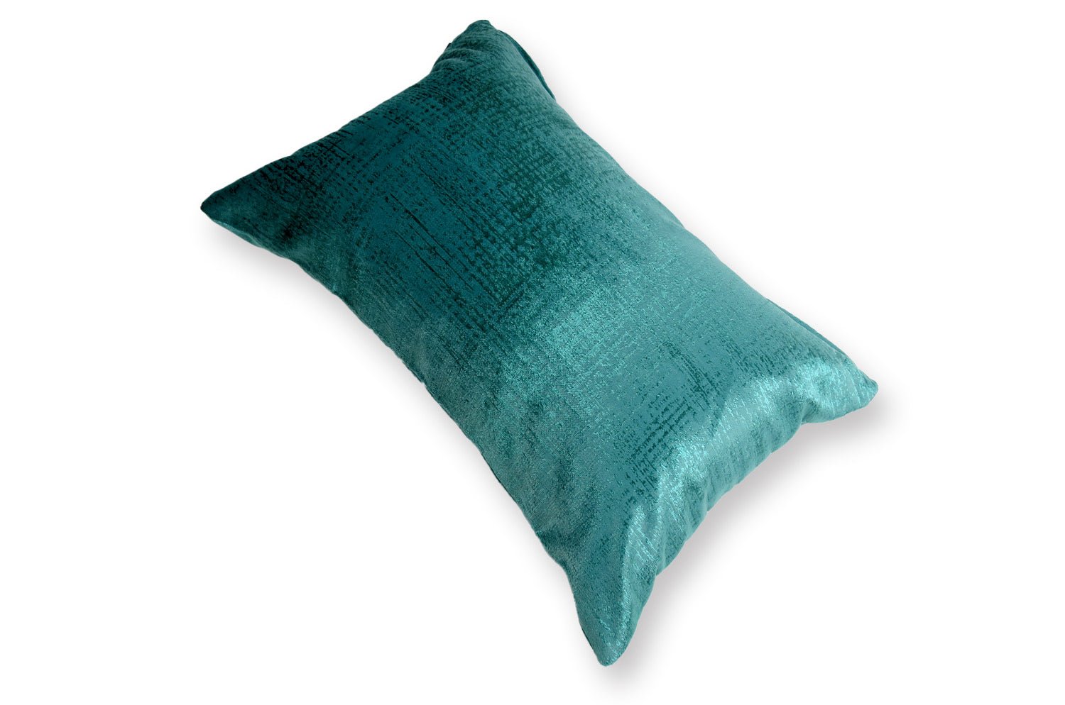 The Gloria グロリア ベルベットクッション (ピーコックグリーン) 45×30cm 中材付 - HOUSE OF JAPAN Shop