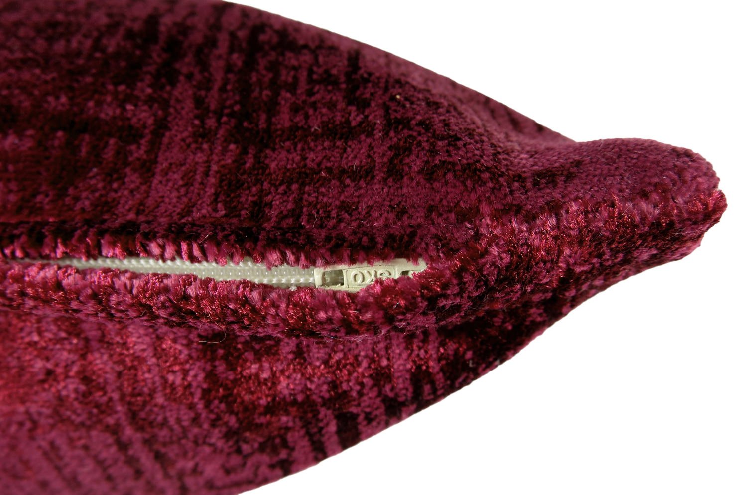 The Gloria グロリア ベルベットクッションカバー (ワイン) 45×45cm - HOUSE OF JAPAN Shop