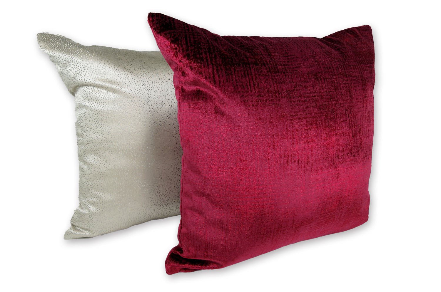The Gloria グロリア ベルベットクッションカバー (ワイン) 45×45cm - HOUSE OF JAPAN Shop
