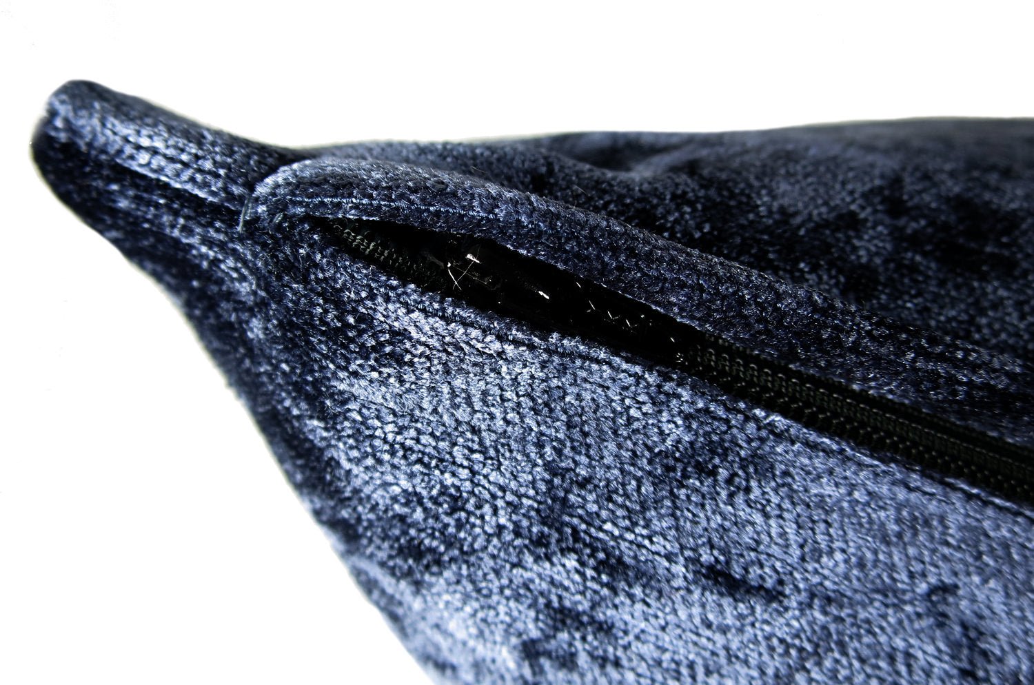 The Gloss グロスベロアクッションカバー (シャインブルーグレー) 45×45cm - HOUSE OF JAPAN Shop