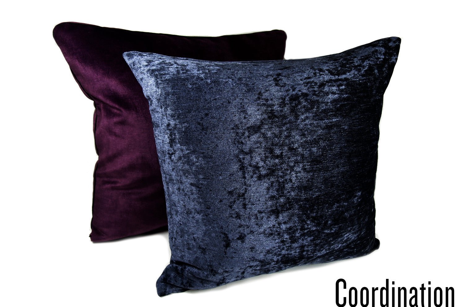 The Gloss グロスベロアクッションカバー (シャインブルーグレー) 45×45cm - HOUSE OF JAPAN Shop