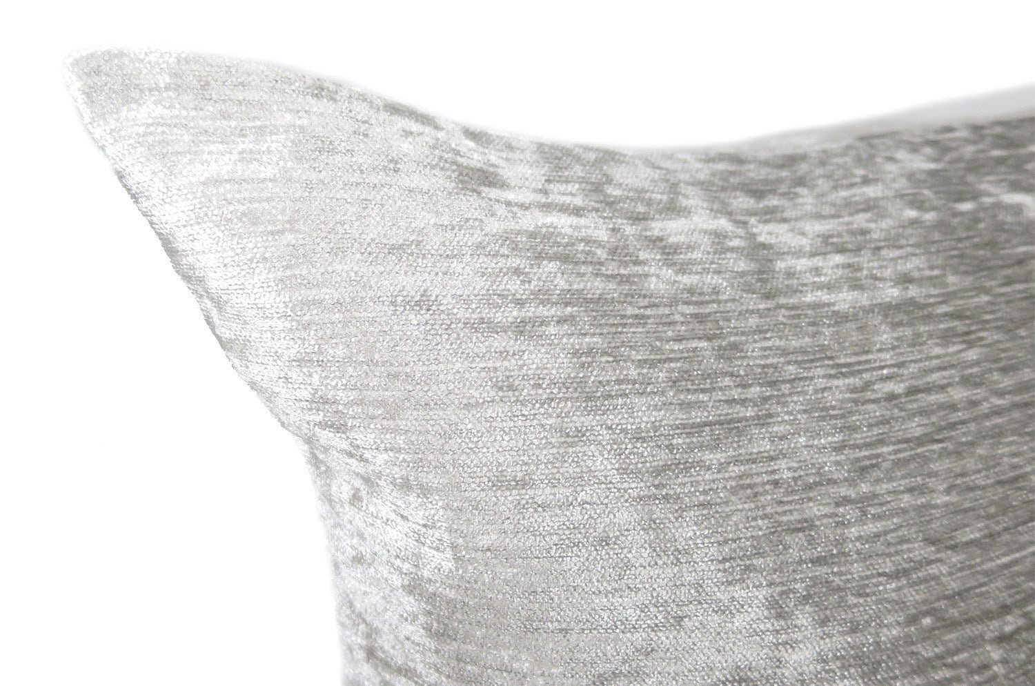 The Gloss グロスベロアクッションカバー (アイスシルバー) 45×45cm - HOUSE OF JAPAN Shop