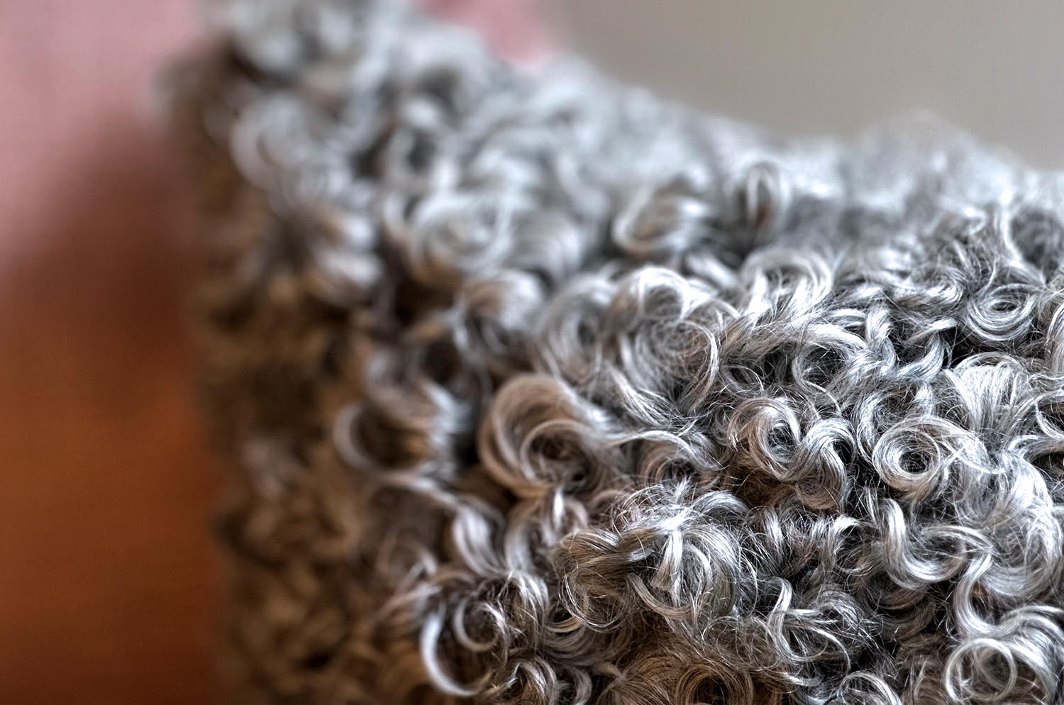 The Gotland Sheep ゴットランドシープクッションカバー (ホワイトグレー) 40×40cm - HOUSE OF JAPAN Shop