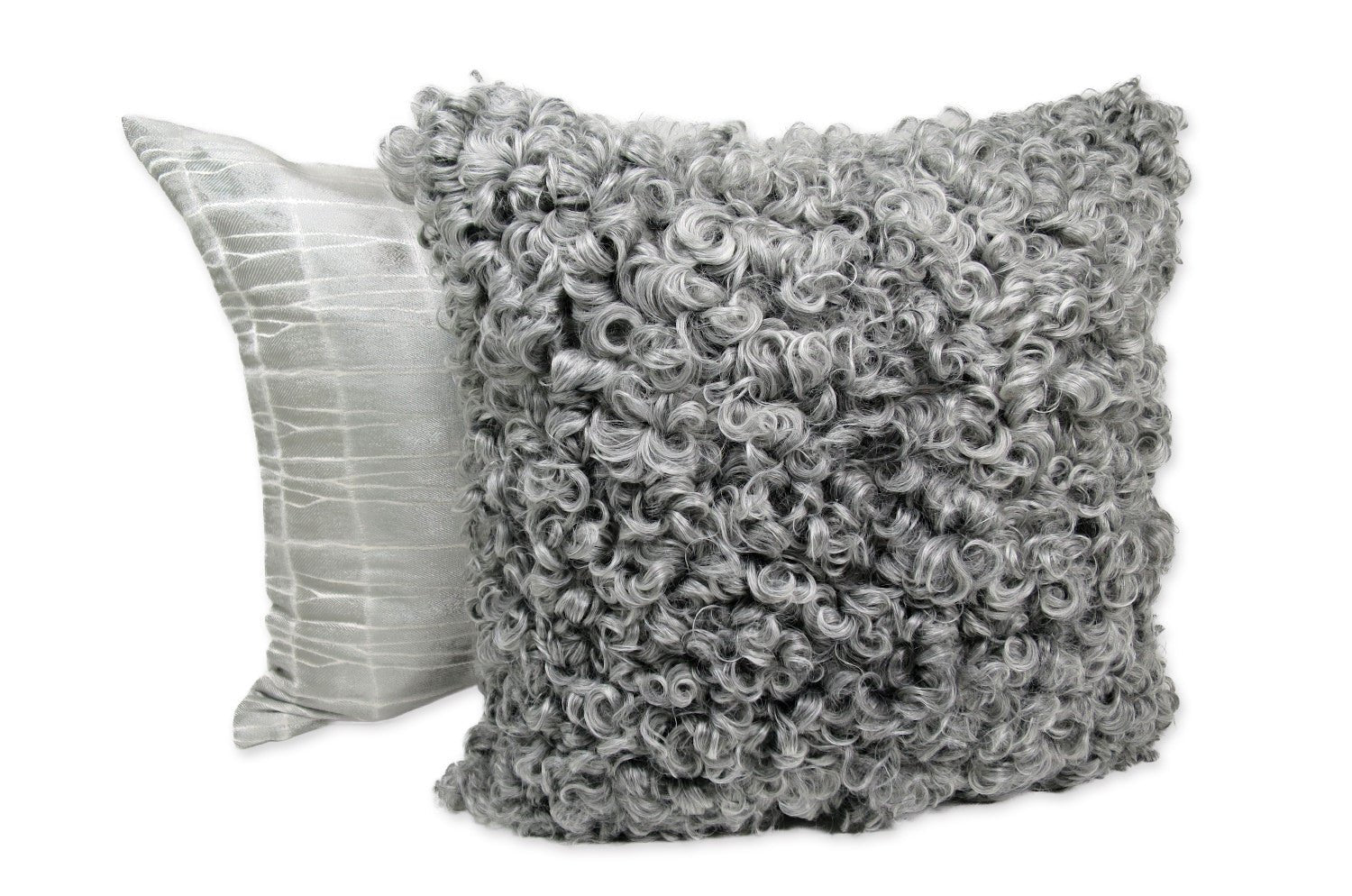 The Gotland Sheep ゴットランドシープクッションカバー (ホワイトグレー) 40×40cm - HOUSE OF JAPAN Shop