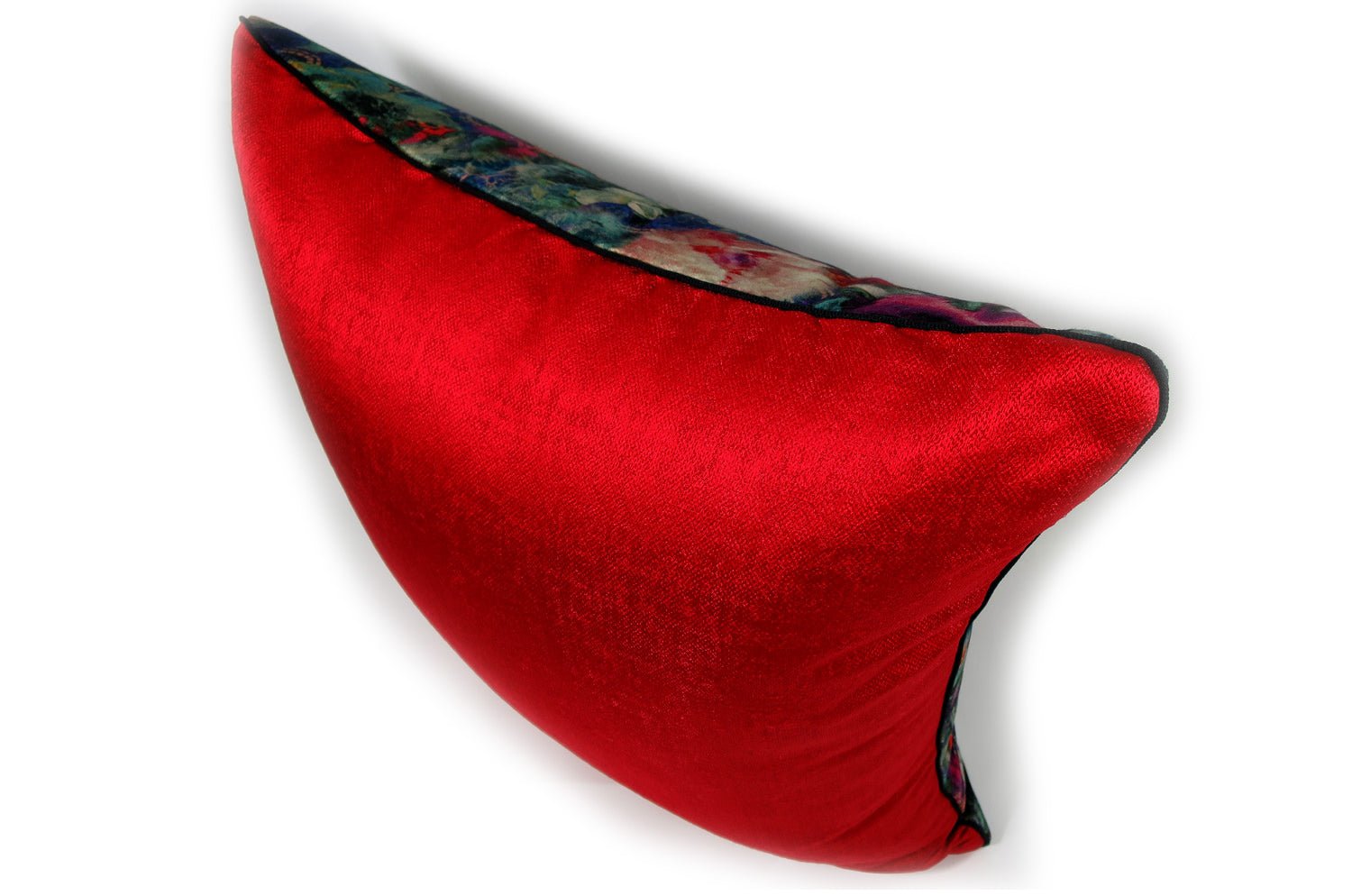 The GP&J BAKER ROYAL GARDEN ロイヤルガーデンベルベット&ルージュレッドクッションカバー 50×50cm - HOUSE OF JAPAN Shop