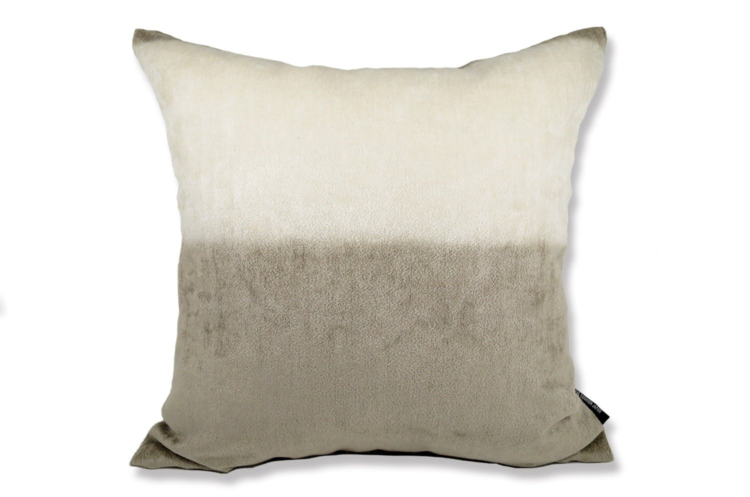The Gradation グレージュグラデーションクッションカバー 50×50cm - HOUSE OF JAPAN Shop
