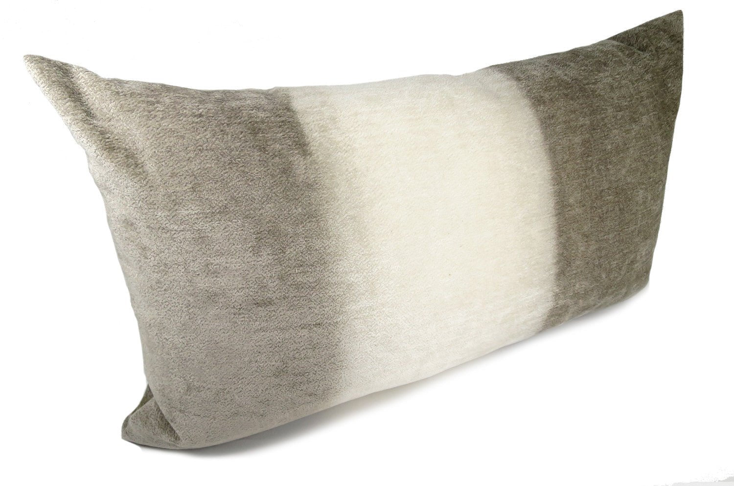 The Gradation グレージュグラデーションクッション 66×38cm 中材付 - HOUSE OF JAPAN Shop