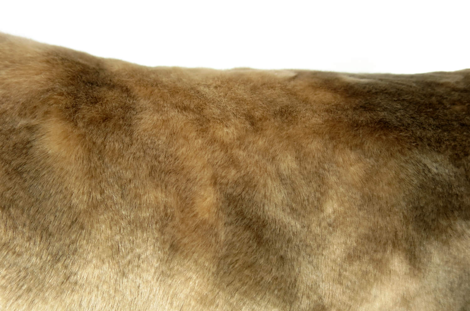 The Gradation 至極の手触りエコファー Bronze グラデーション クッションカバー 45×45cm - HOUSE OF JAPAN Shop