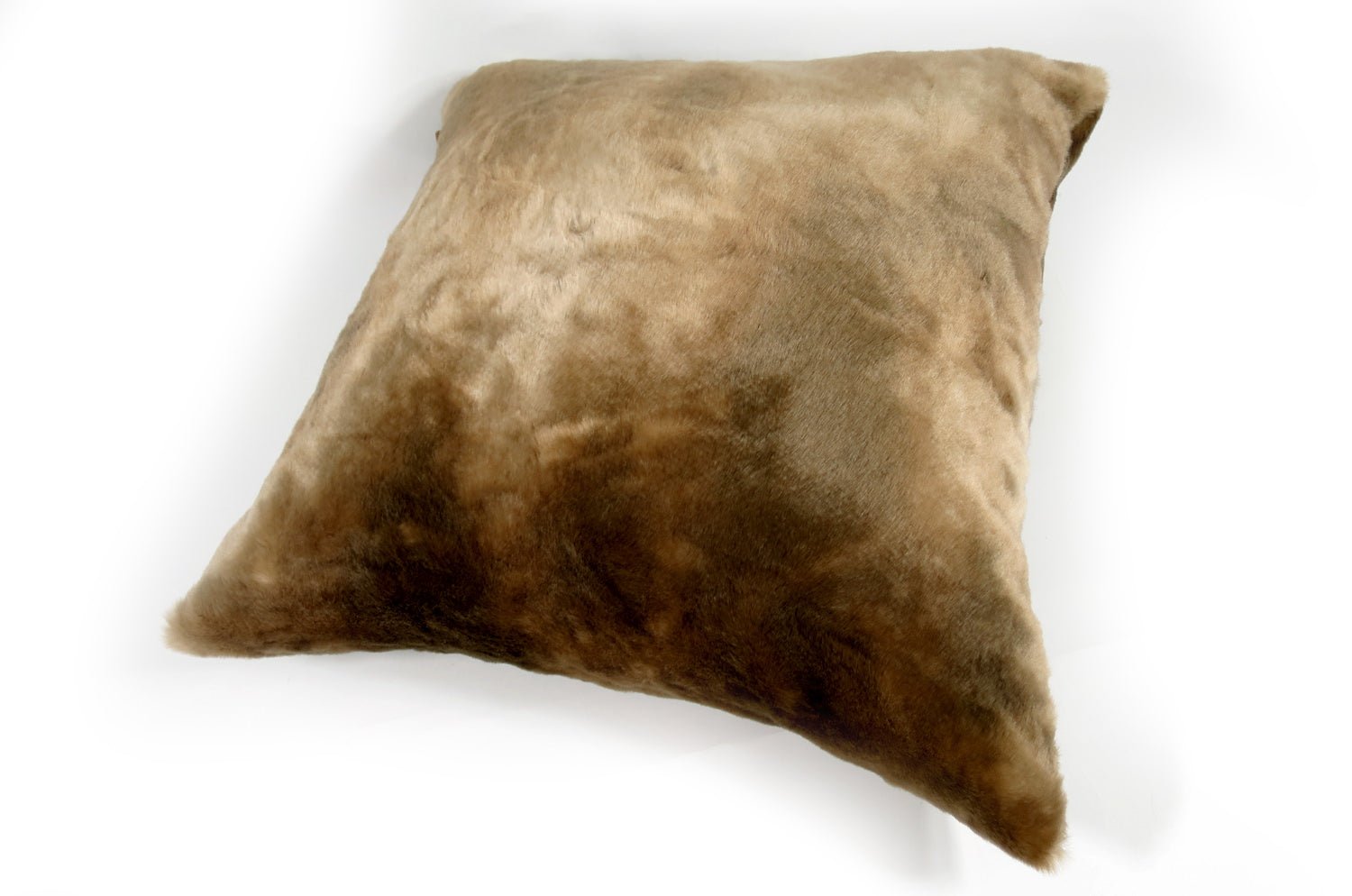 The Gradation 至極の手触りエコファー Bronze グラデーション クッションカバー 45×45cm - HOUSE OF JAPAN Shop