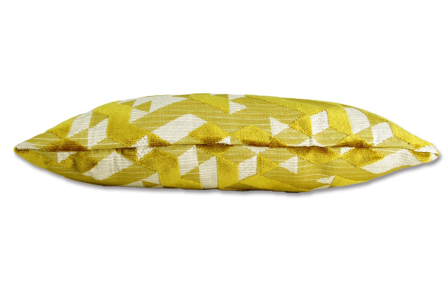 The GRAPHICS グラフィックス フレンチジャカード ベルベット クッション (ハニー) 50×25cm 中材付 - HOUSE OF JAPAN Shop