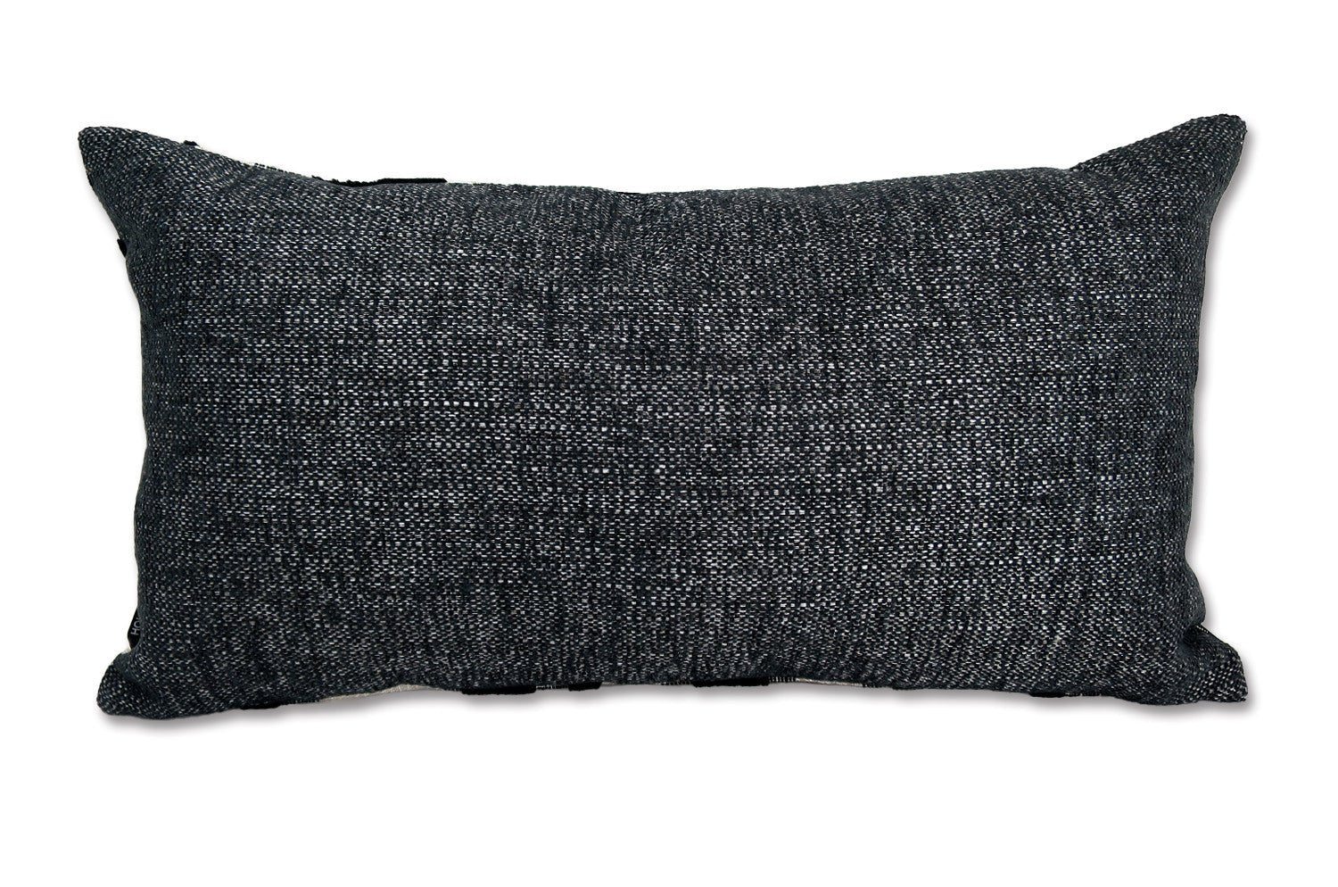 The GRAPHICS グラフィックス フレンチジャカードベルベット 横長クッション (ブラック) 50×28cm 中材付 - HOUSE OF JAPAN Shop