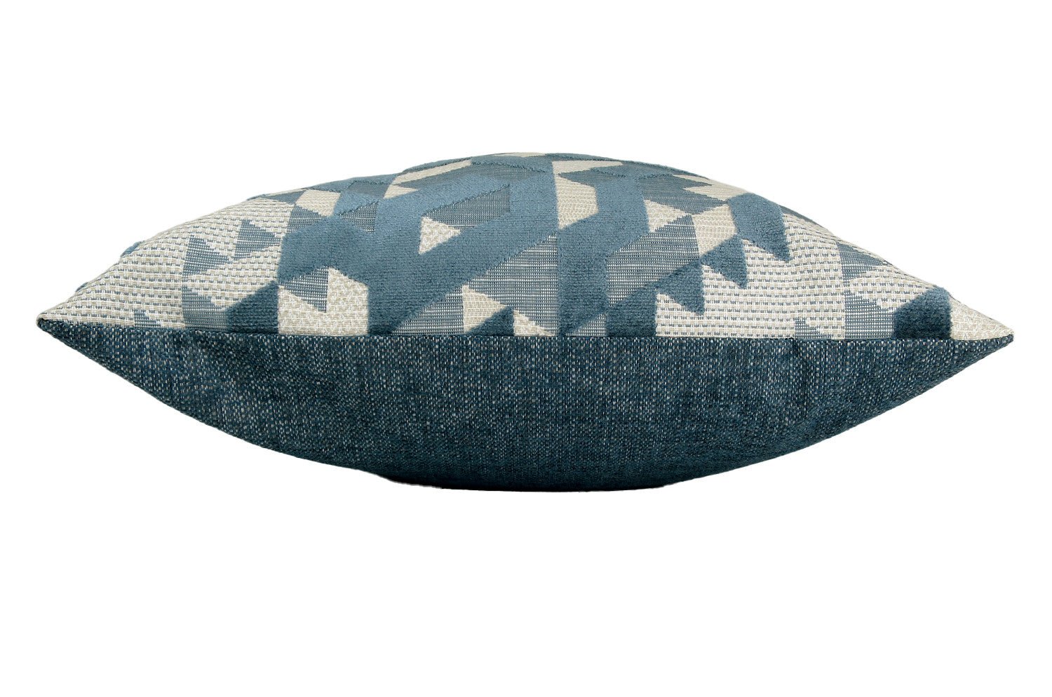 The GRAPHICS グラフィックス フレンチジャカードベルベット クッションカバー (グレーブルー) 50×50cm - HOUSE OF JAPAN Shop