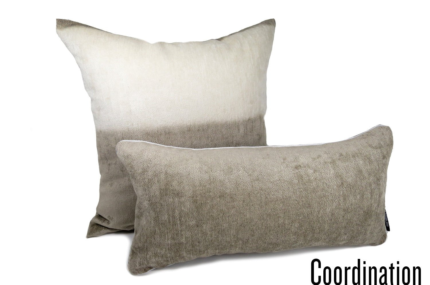 The Gray グレー横長クッション 50×25cm 中材付 - HOUSE OF JAPAN Shop