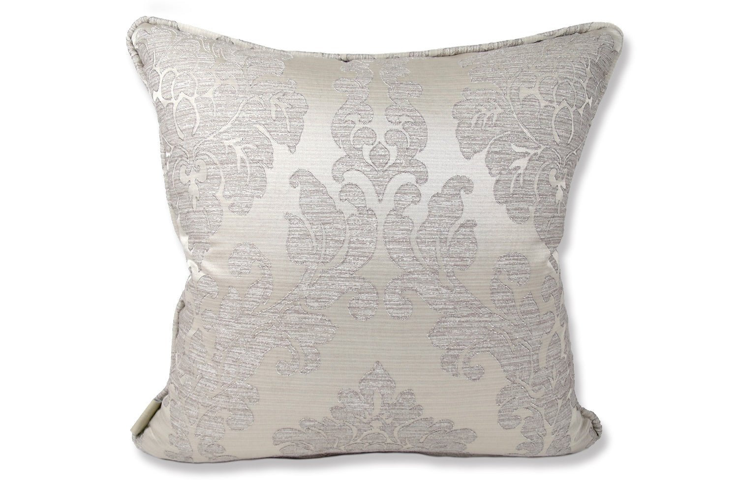 The Gray Damask ダマスク柄クッションカバー グレー 50×50cm - HOUSE OF JAPAN Shop