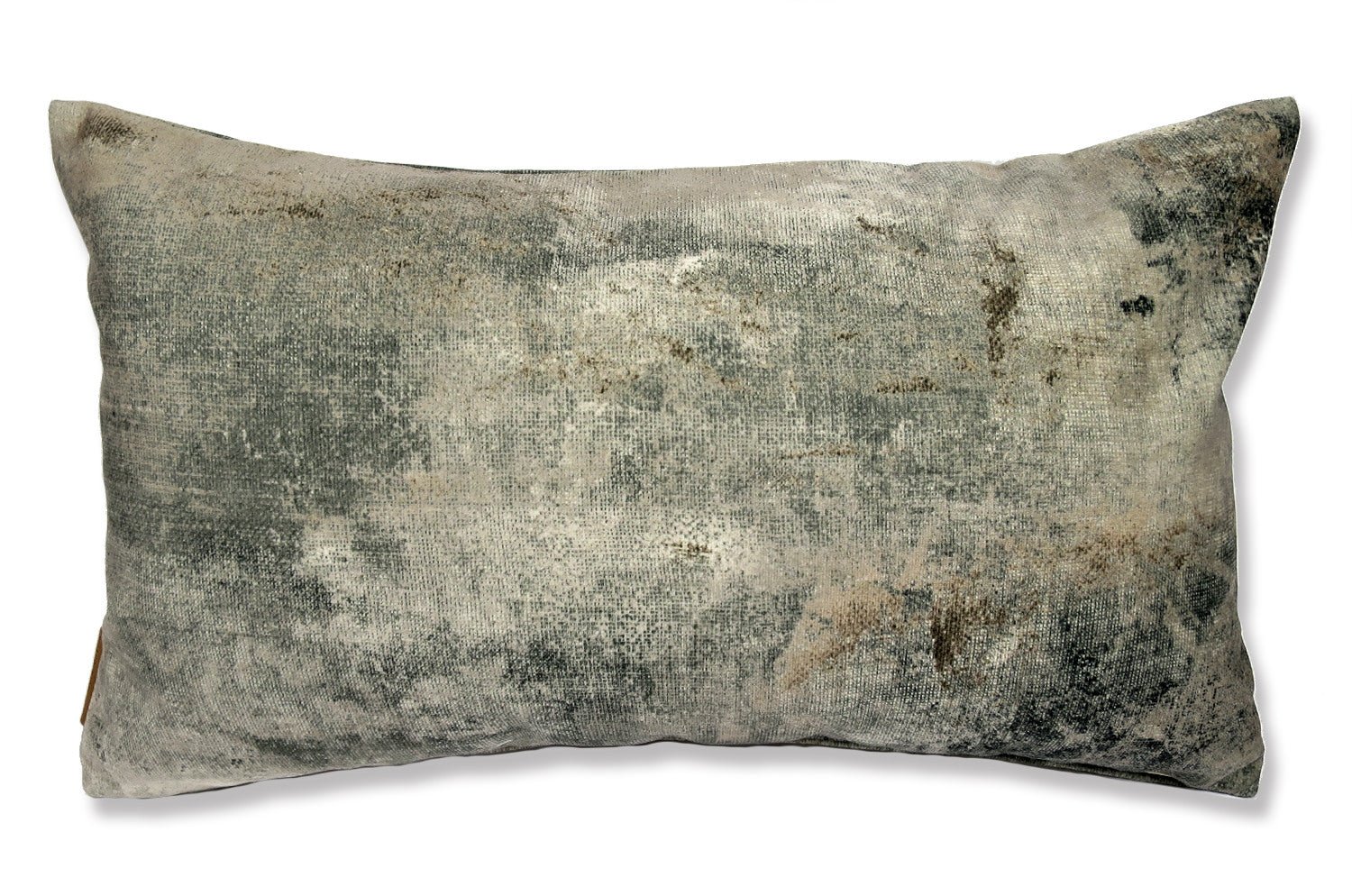 The Gray Fluid スペイン製 両面起毛スエード調クッション グレー 50×30cm 中材付 - HOUSE OF JAPAN Shop