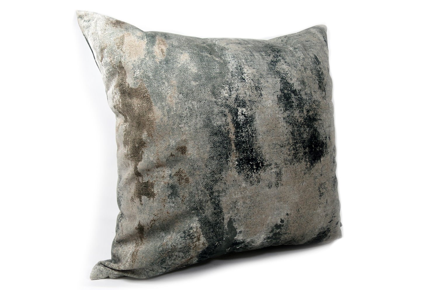 The Gray Fluid スペイン製 両面起毛スエード調クッションカバー グレー 50×50cm - HOUSE OF JAPAN Shop