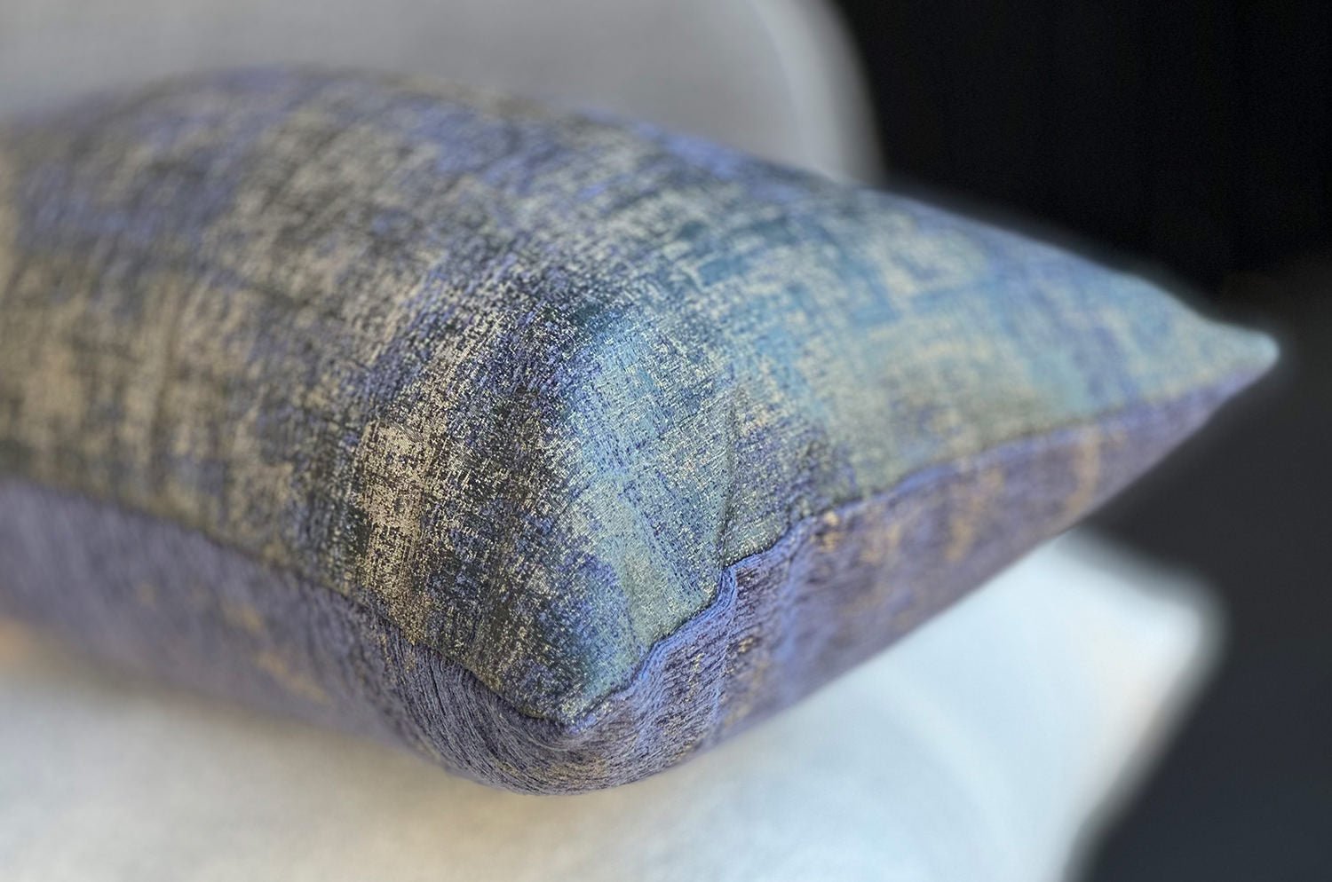 The Grazed フィスバ リーバシブル 横長 クッション(モス) 45×30cm 中材付 - HOUSE OF JAPAN Shop