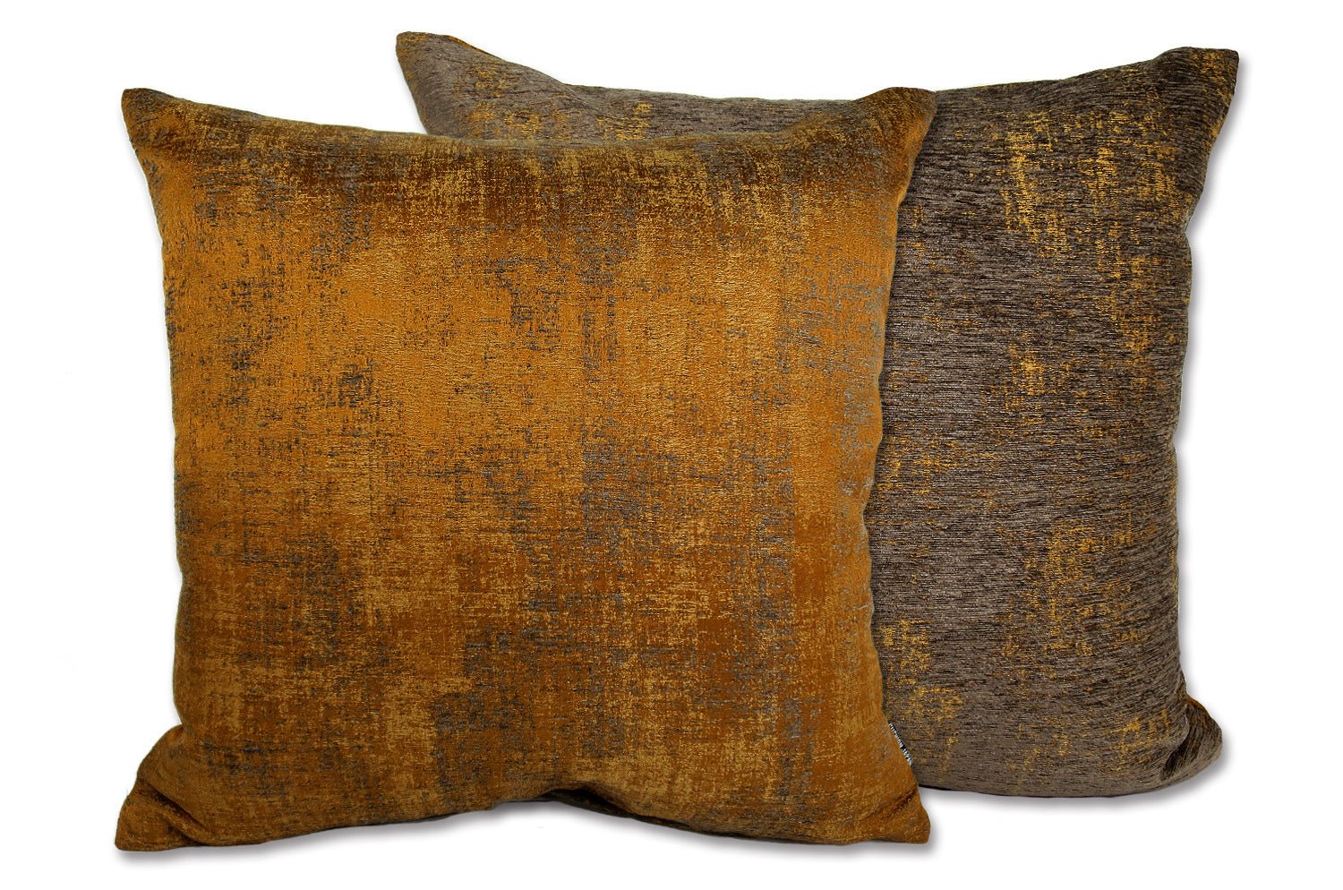 The Grazed フィスバ リーバシブル クッションカバー(オーカー) 45×45cm - HOUSE OF JAPAN Shop
