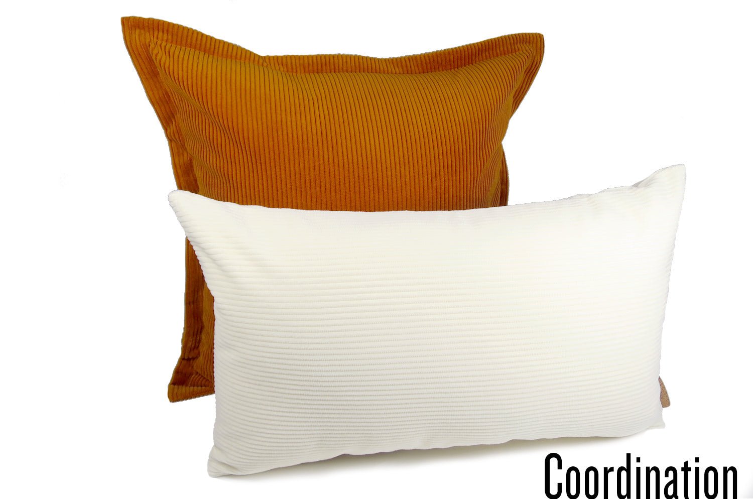 The Guild Corda デザイナーズギルド コーデュロイクッションカバー シエナ(茶色) 45(50)×45(50)cm - HOUSE OF JAPAN Shop