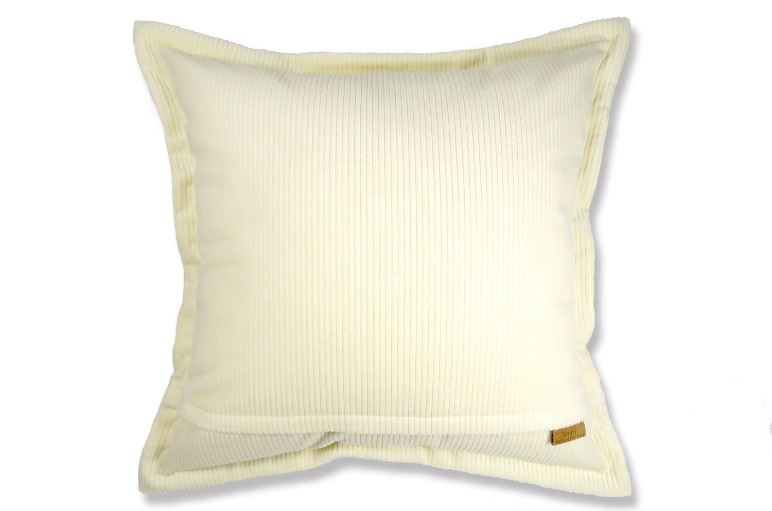 The Guild Corda デザイナーズギルド コーデュロイクッションカバー チョーク(オフホワイト) 45(50)×45(50)cm - HOUSE OF JAPAN Shop
