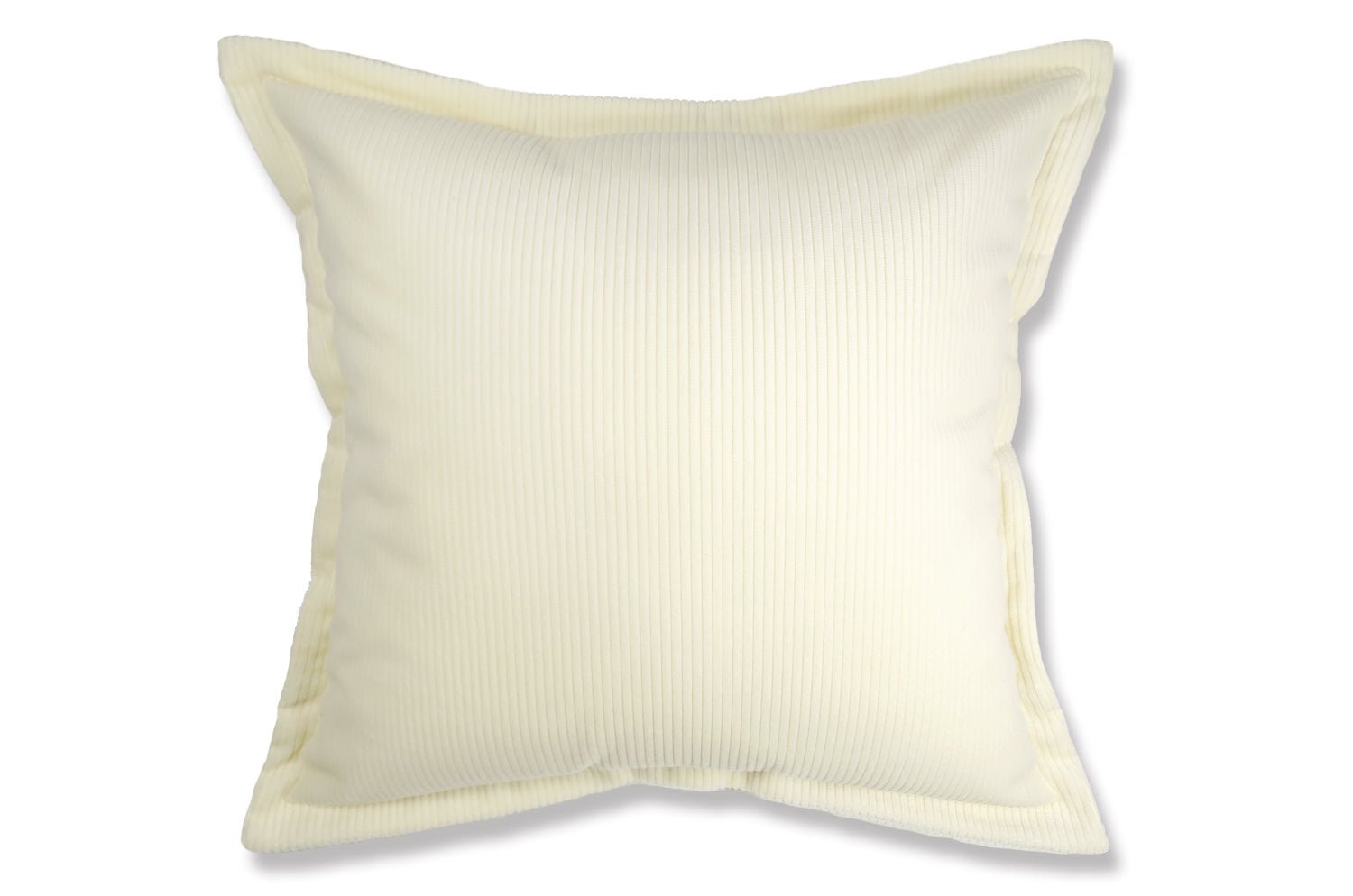The Guild Corda デザイナーズギルド コーデュロイクッションカバー チョーク(オフホワイト) 45(50)×45(50)cm - HOUSE OF JAPAN Shop