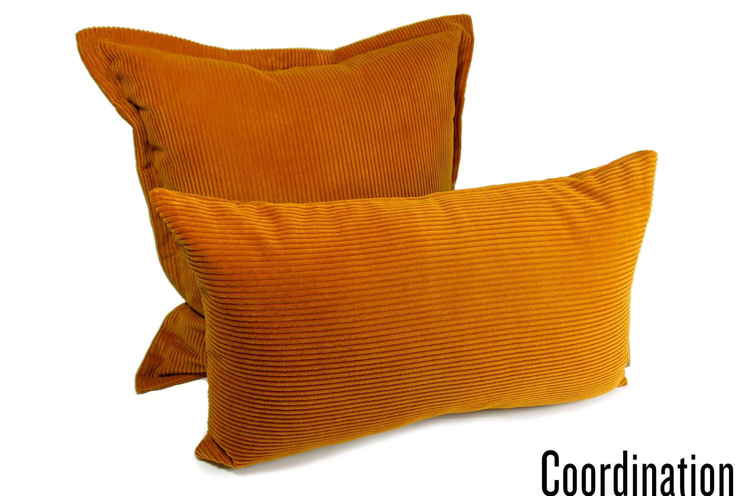 The Guild Corda デザイナーズギルド コーデュロイクッションカバー シエナ(茶色) 45(50)×45(50)cm - HOUSE OF JAPAN Shop