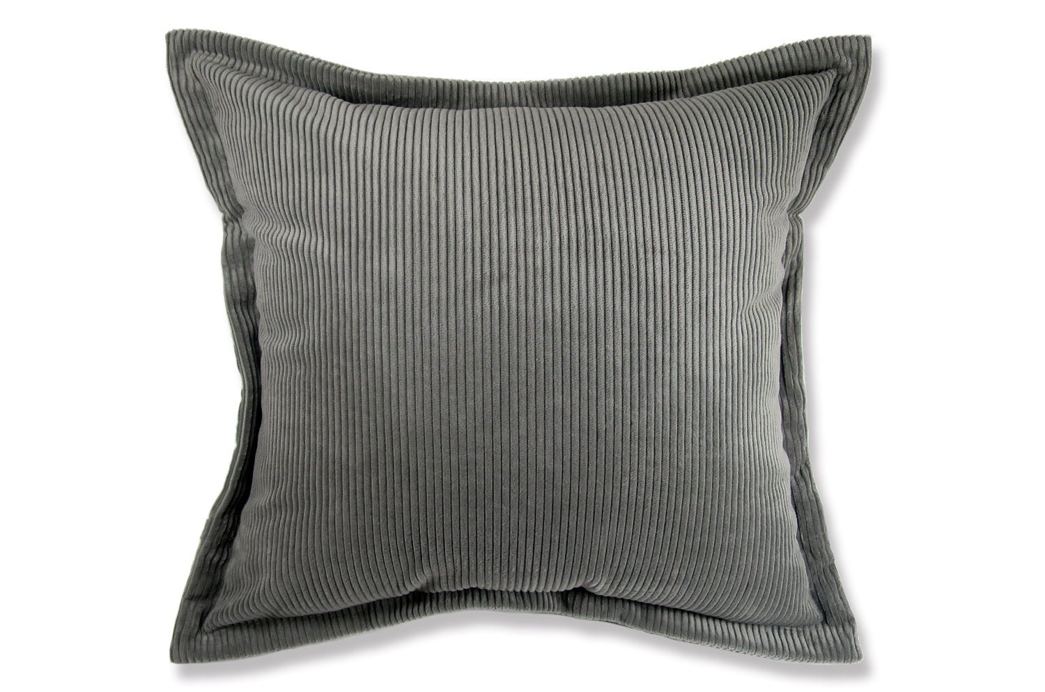 The Guild Corda デザイナーズギルド コーデュロイクッションカバー ピューター(暗灰色) 45(50)×45(50)cm - HOUSE OF JAPAN Shop