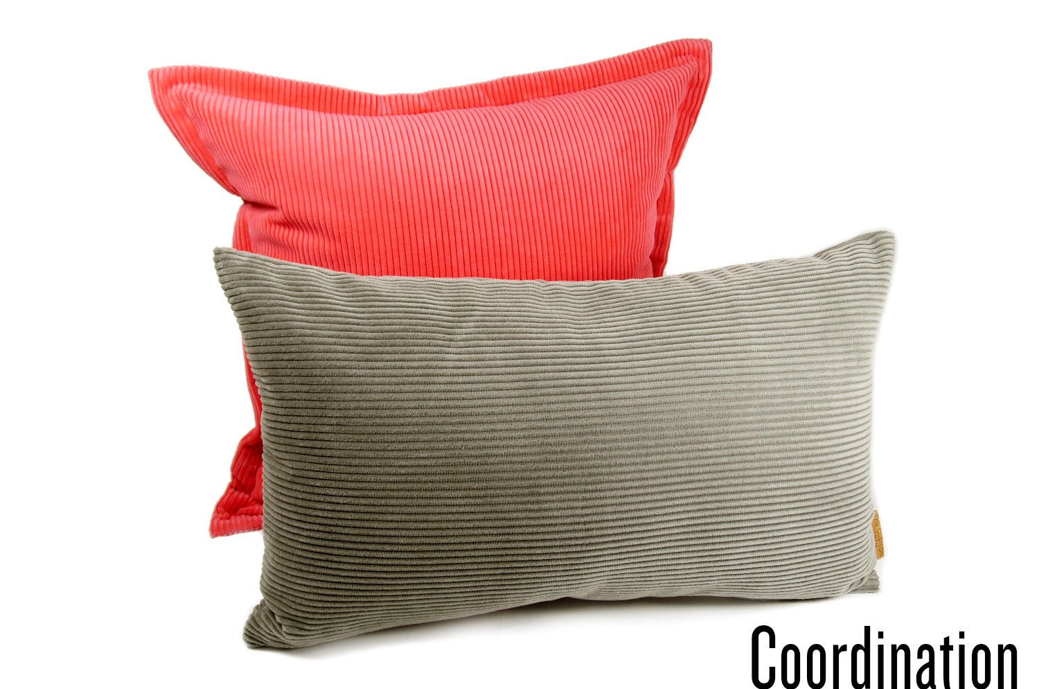 The Guild Corda デザイナーズギルド コーデュロイ クッション ピューター(暗灰色)50×30cm 中材付 - HOUSE OF JAPAN Shop