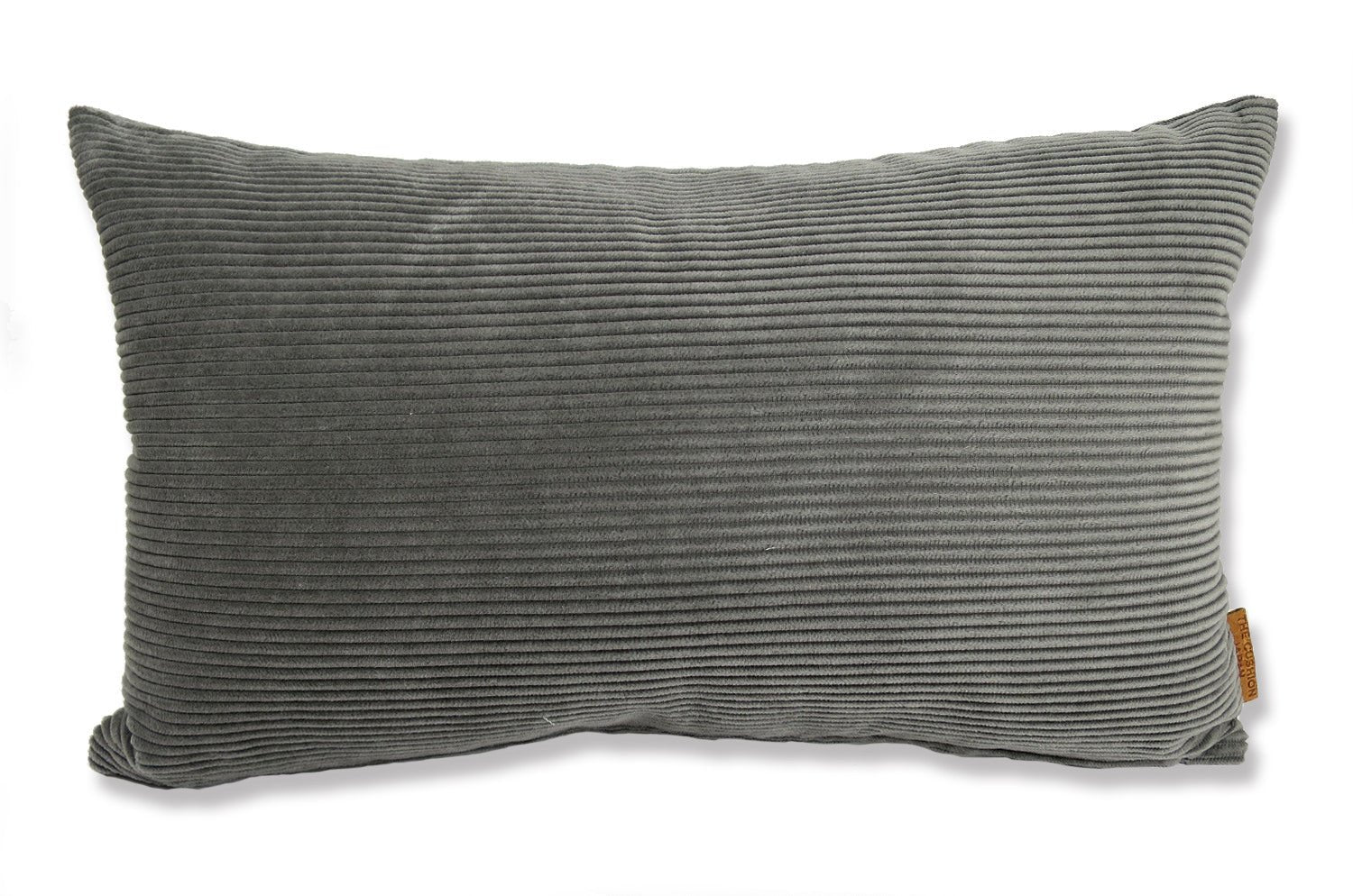 The Guild Corda デザイナーズギルド コーデュロイ クッション ピューター(暗灰色)50×30cm 中材付 - HOUSE OF JAPAN Shop