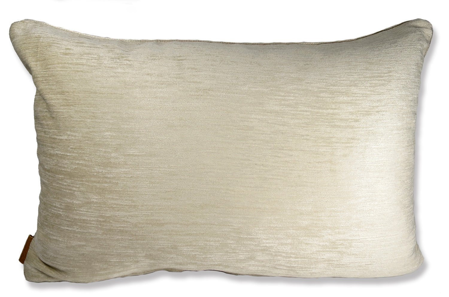 The Herringbone ヘリンボーンジャカードクッション ミルククリーム 60×40cm 中材付 - HOUSE OF JAPAN Shop