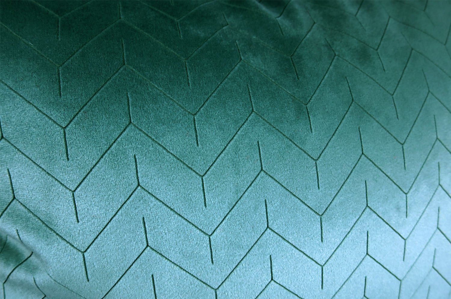 The Horuzon Blue スペイン製起毛スエード調クッション 地平線 50×30cm 中材付 - HOUSE OF JAPAN Shop