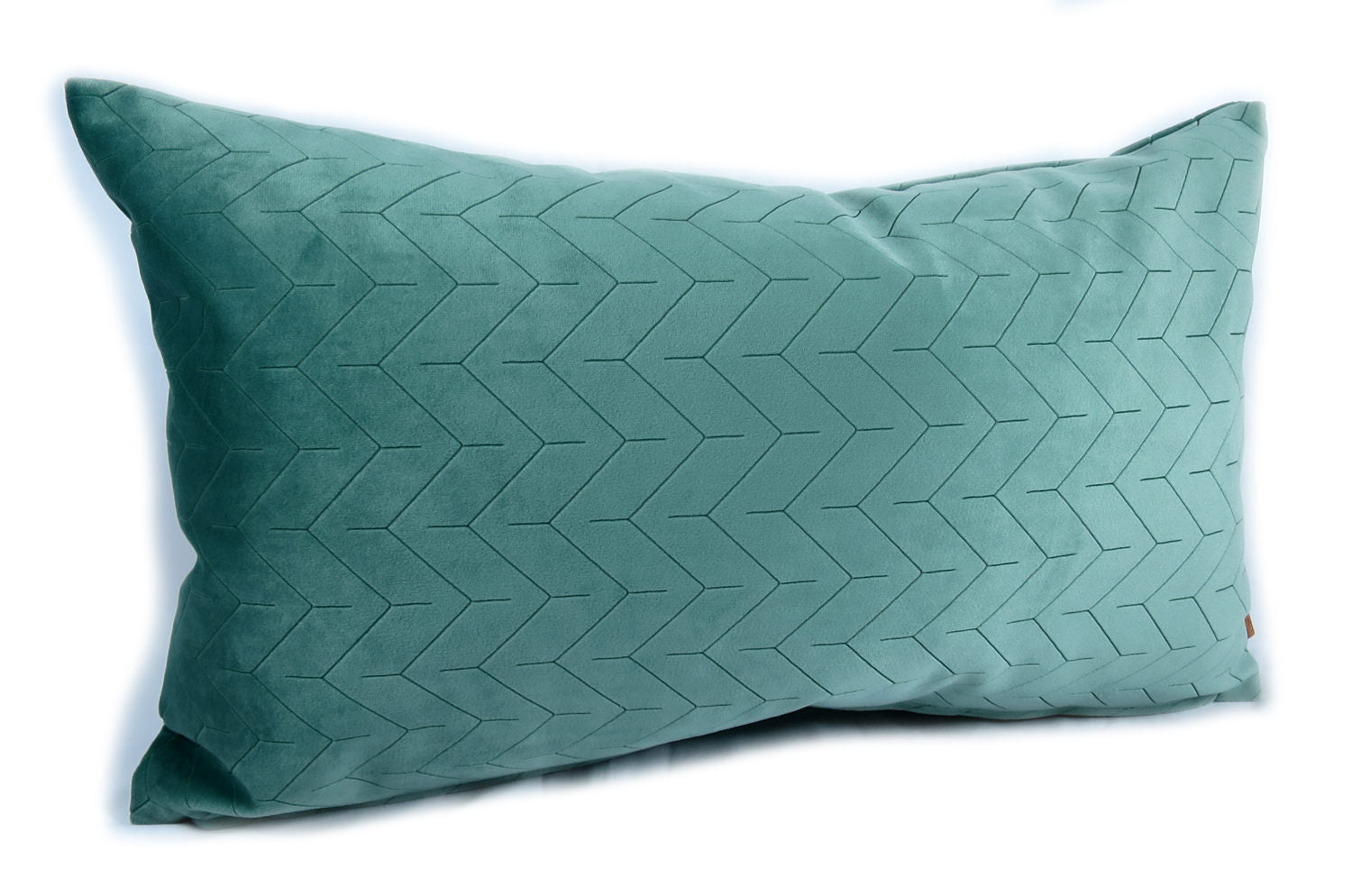 The Horuzon Blue スペイン製起毛スエード調クッション 地平線 50×30cm 中材付 - HOUSE OF JAPAN Shop